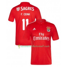 Fußballtrikots Benfica Franco Cervi 11 2018-2019 Kurzarm Heimtrikotsatz kaufen